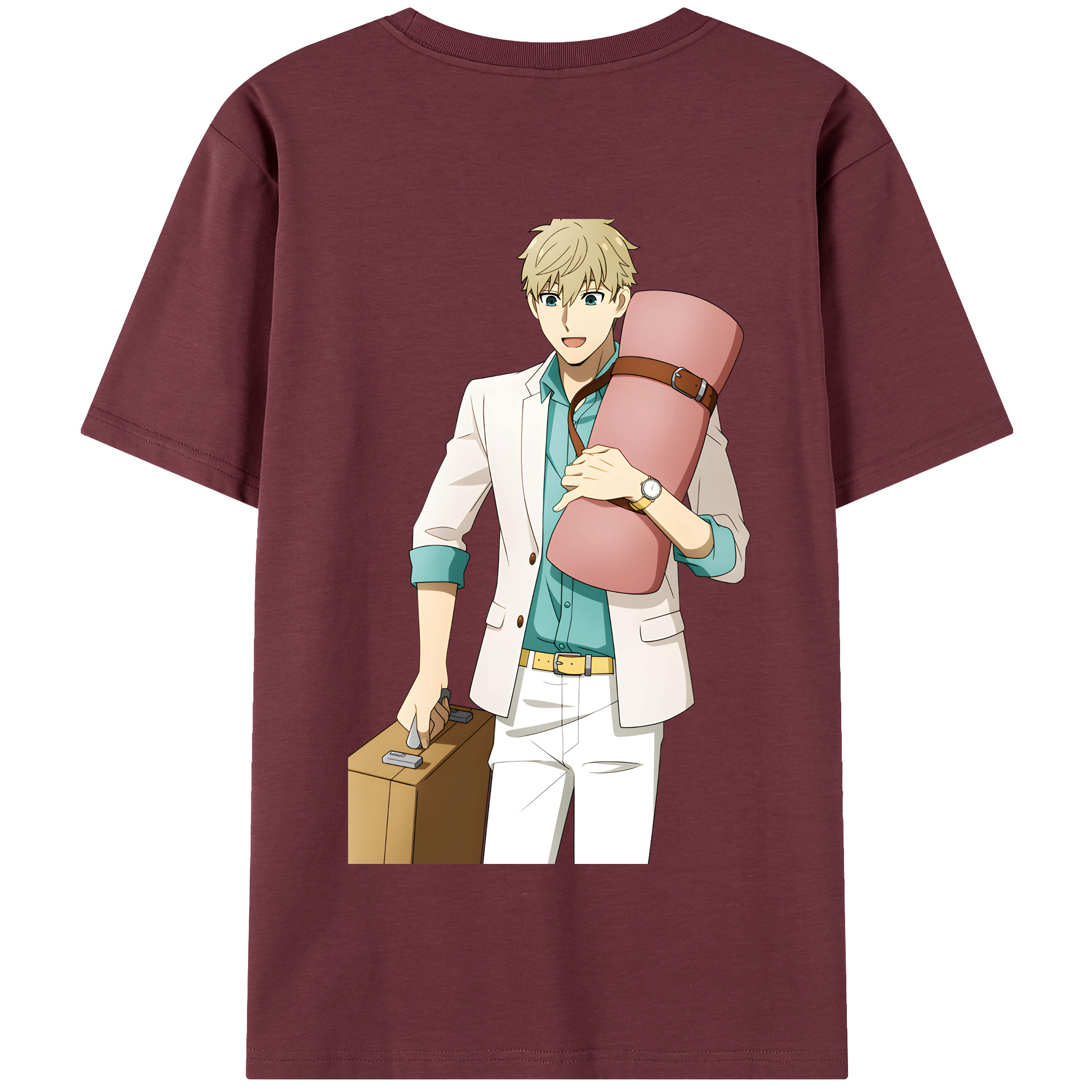 （画像用） SPY×FAMILY间谍家家酒 綿100％半袖Tシャツ（背面プリント）